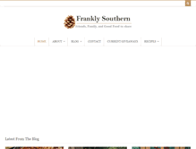 Tablet Screenshot of franklysouthern.com